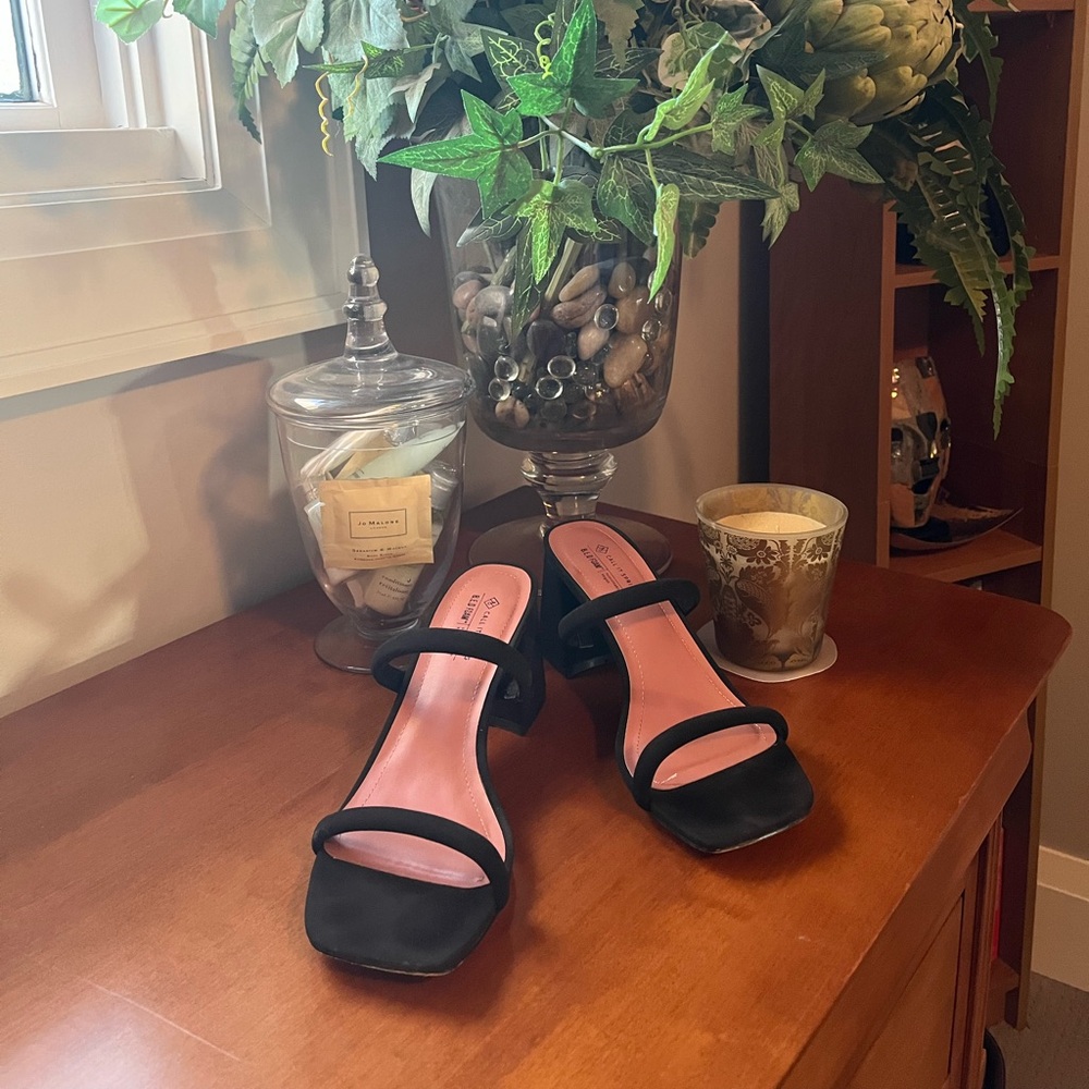 Call It Spring Kaia Black Heels